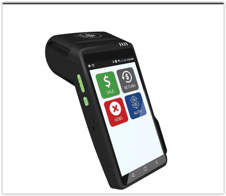 Dejavoo QD2 Mobile Wireless Android Bluetooth, WiFi and 4G Terminal