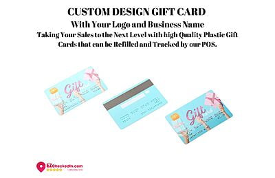 Custom Plastic Gift Cards
