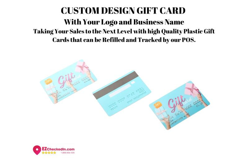 Custom Plastic Gift Cards